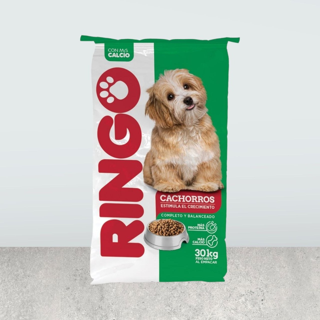 Concentrado cachorros marca Ringo 30 KILOS