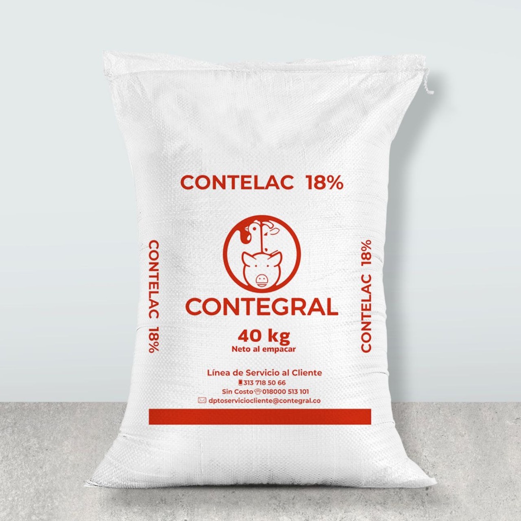 Contelac 18% 40 KILOS   