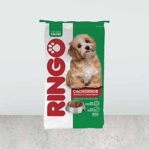 Concentrado cachorros marca Ringo 15 KILO