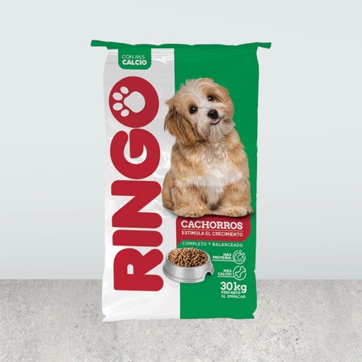 Concentrado cachorros marca Ringo 30 KILOS
